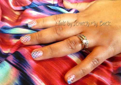 Gel nails and stamping